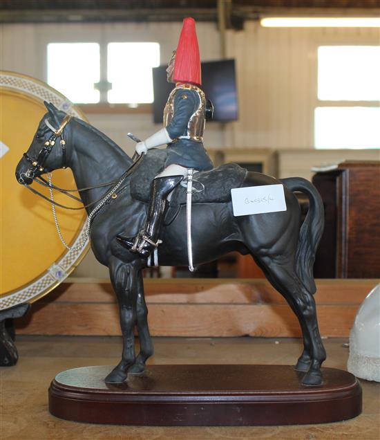 Figure on horseback